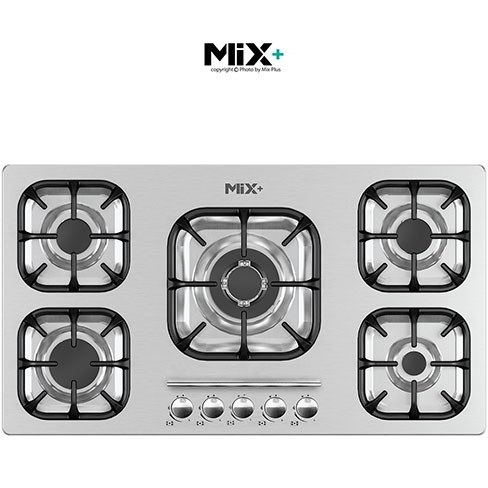 اجاق-گاز-صفحه-ای-استیل-ایرانی-پنج-شعله-IS9502-میکس-پلاس-MixPlus-