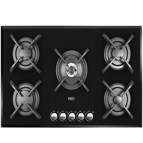 اجاق-گاز-صفحه-ای-شیشه-ای-ایتالیایی-پنج-شعله-CG8505-میکس-پلاس-MixPlus-