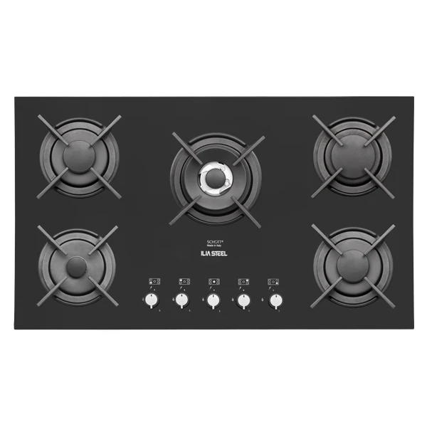 اجاق-گاز-ایتالیایی-G5912V1-ایلیا-استیل-Ilia-Steel-