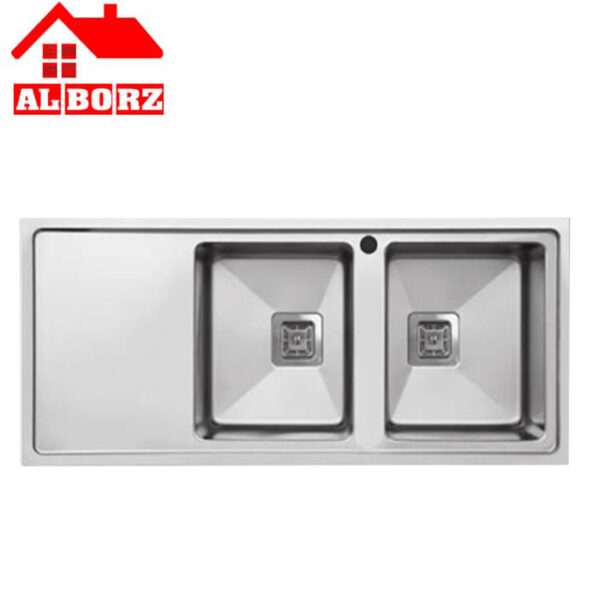 سینک-952/52-توکار-استیل-البرز-