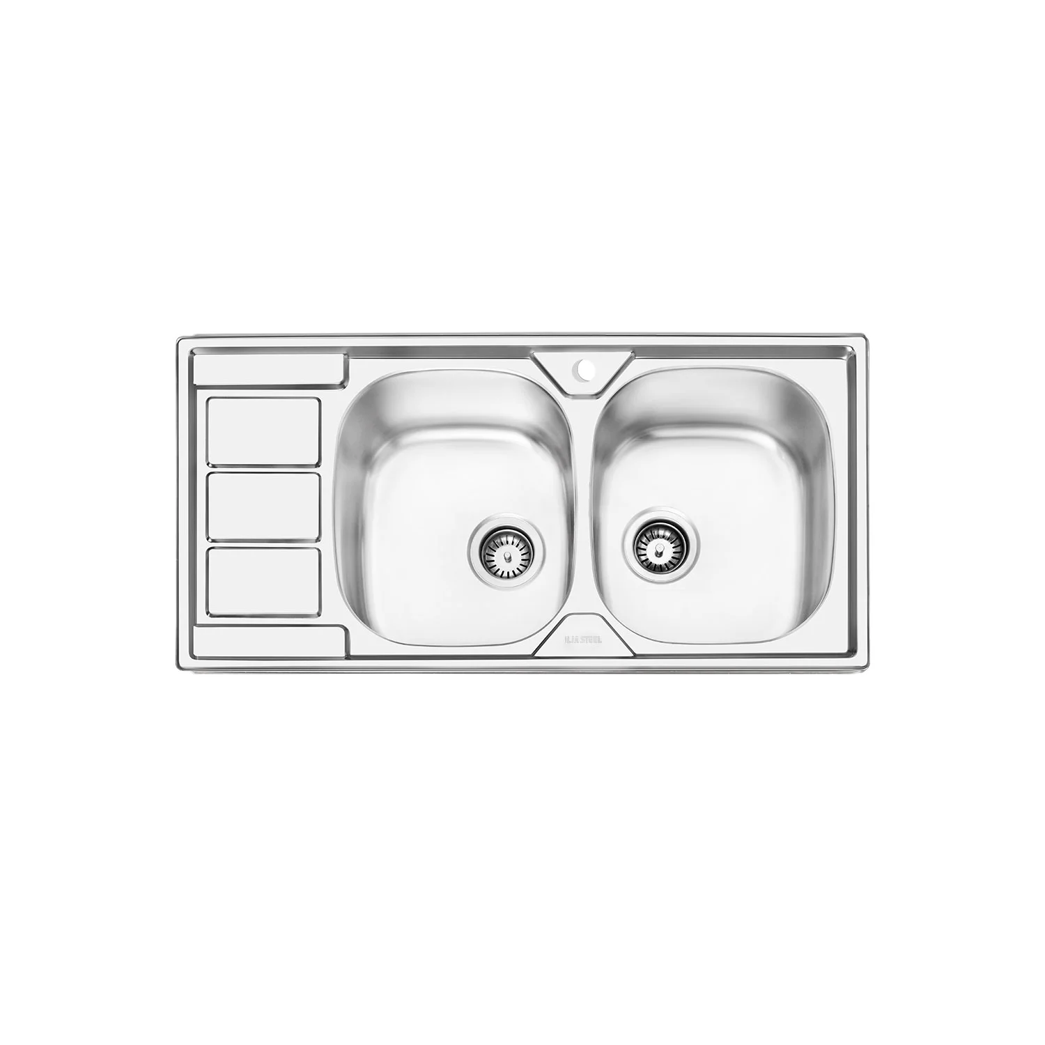 سینک-فانتزی-توکار-2051-ایلیا-استیل-Ilia-Steel-