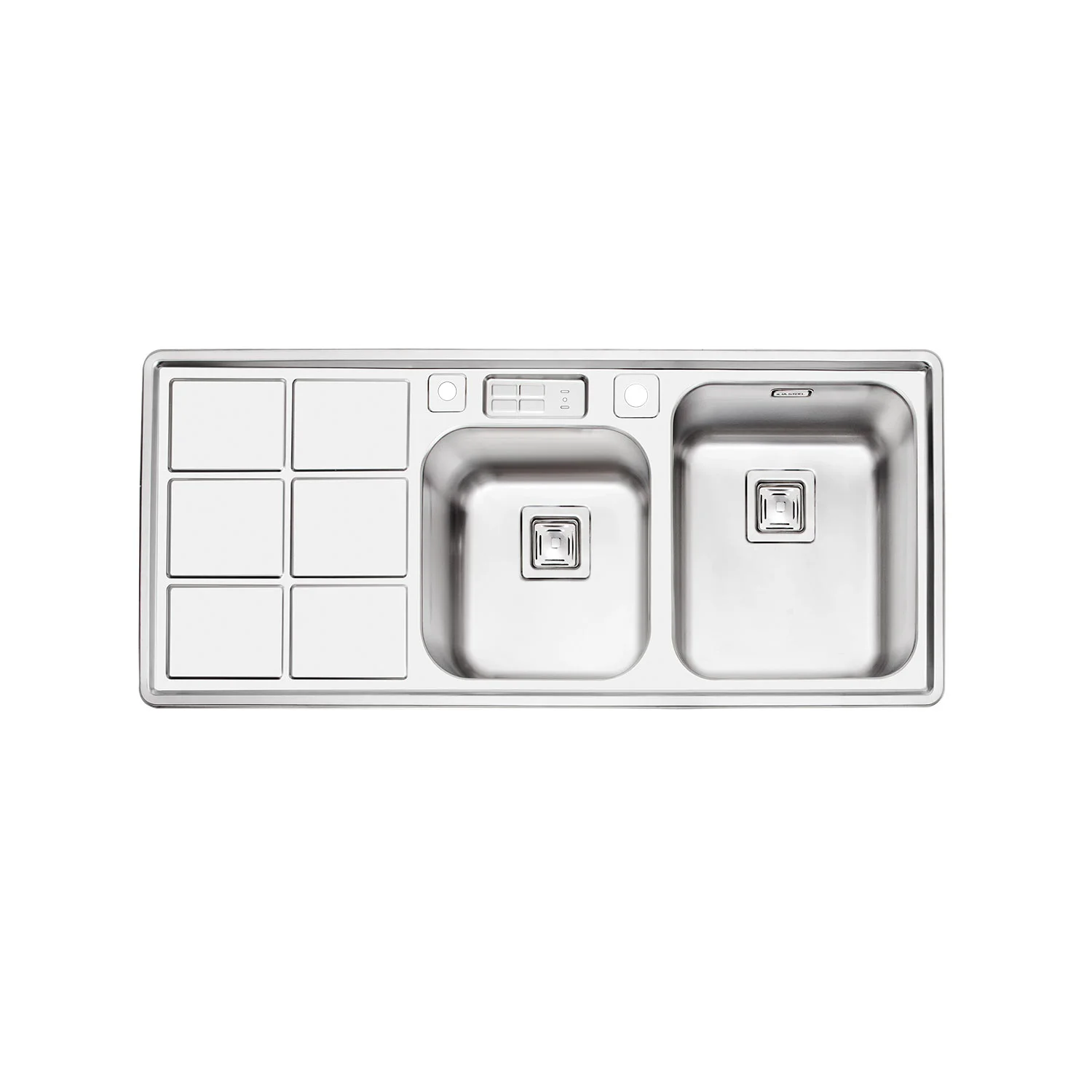 سینک-فانتزی-توکار-2065-ایلیا-استیل-Ilia-Steel-