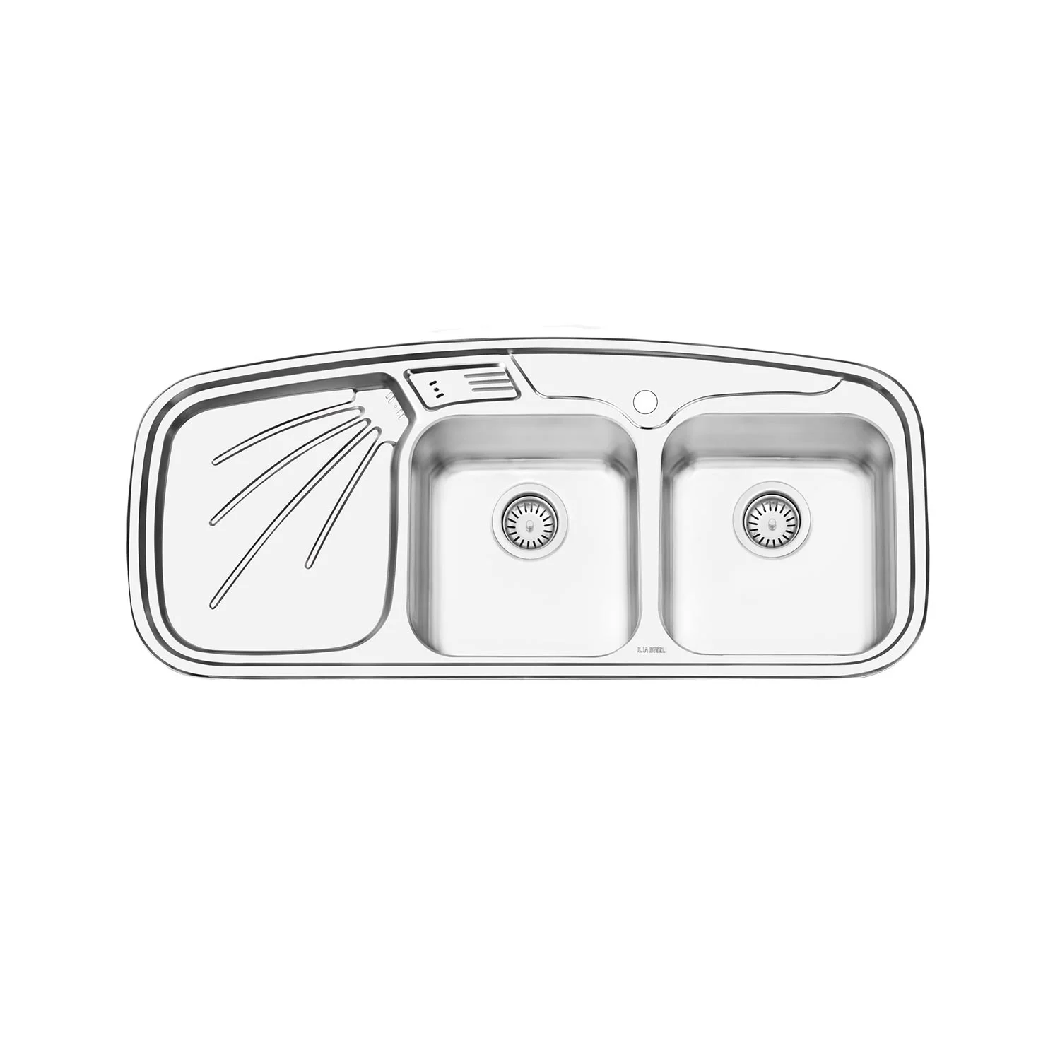 سینک-نیمه-فانتزی-توکار-4013-ایلیا-استیل-Ilia-Steel-