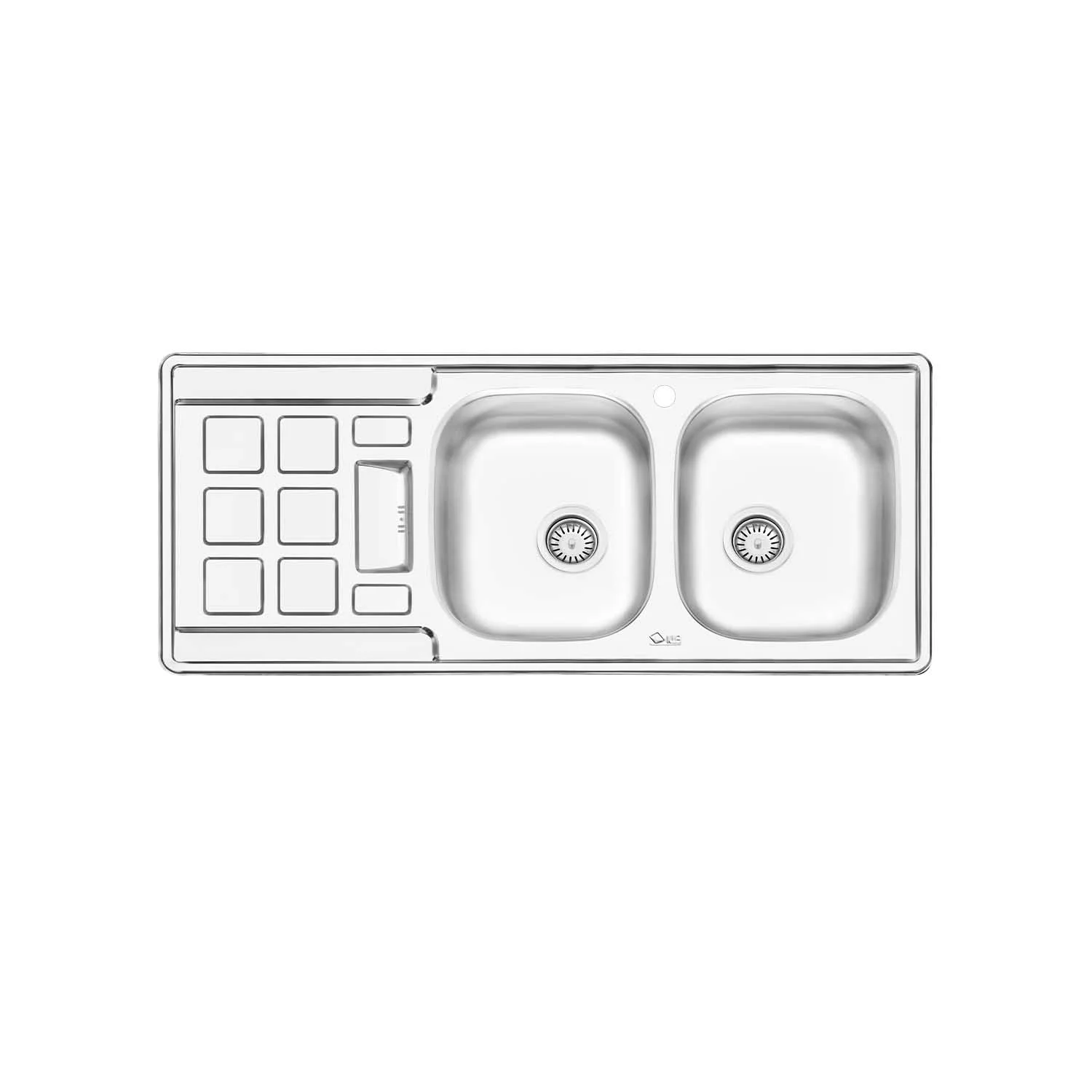 سینک-نیمه-فانتزی-توکار-4021-ایلیا-استیل-Ilia-Steel-
