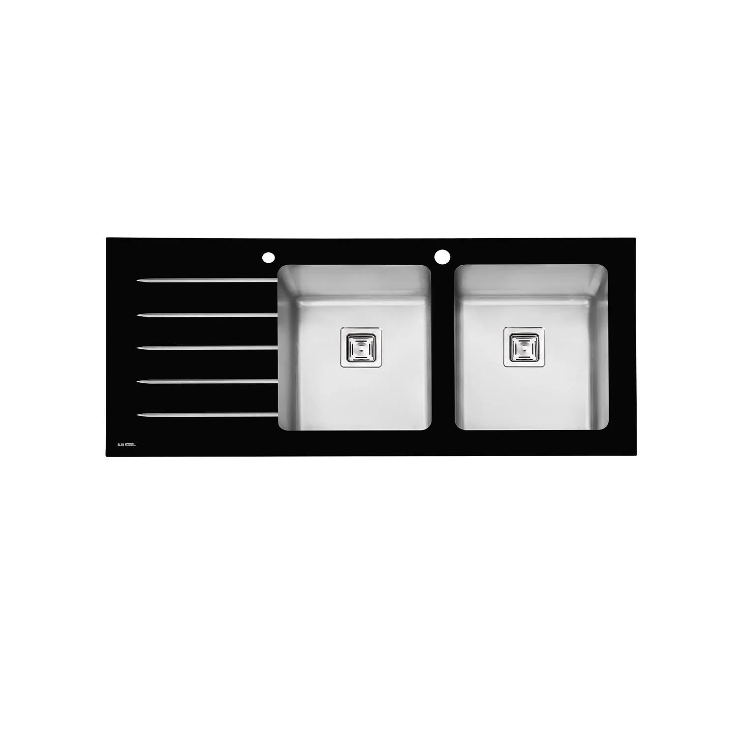 سینک-شیشه-ای-8032-ایلیا-استیل-Ilia-Steel-