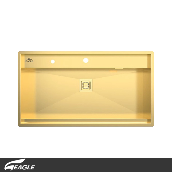 سینک-استیل-باکسی-429G-طول-90-ضخامت-ورق-1.2-عمق-لگن-20-ایگل-Eagle-
